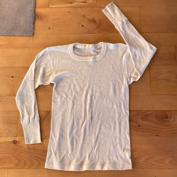 Stanfields Military Cold Weather Undershirt 90% Superwash Wool 10% Nylon Sz M - Picture 1 of 7